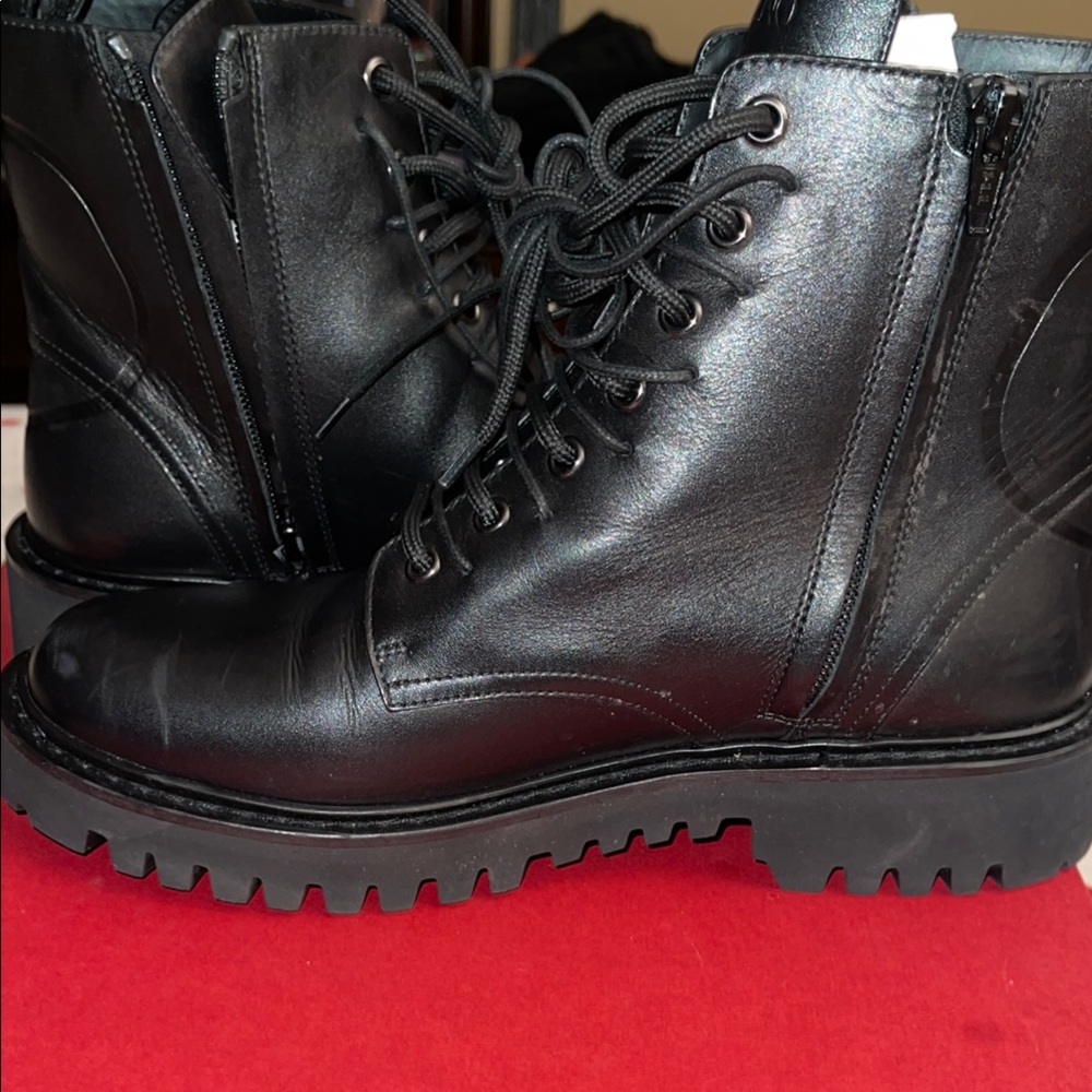 Black Combat Boots - Picture 10 of 10